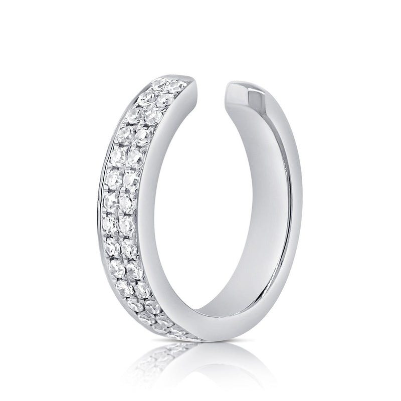 Double Diamond Ear Cuff