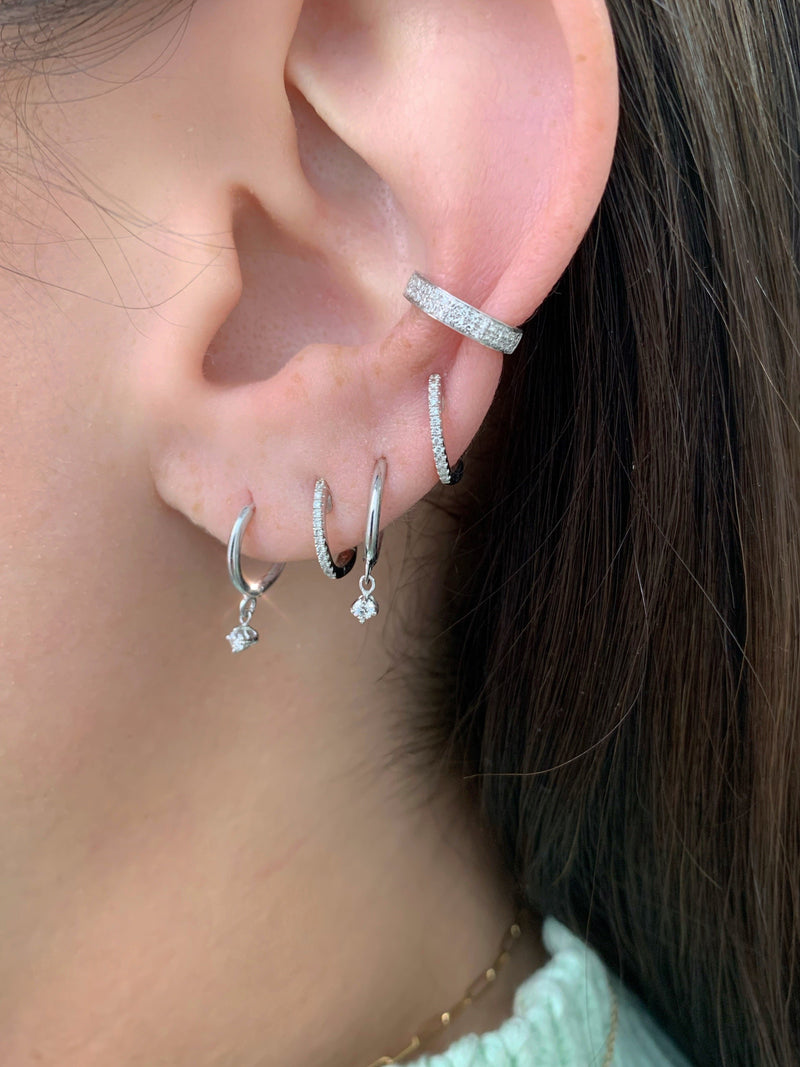 Double Diamond Ear Cuff