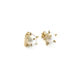 Pearl Spike Studs