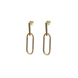 Paper Clip Earrings