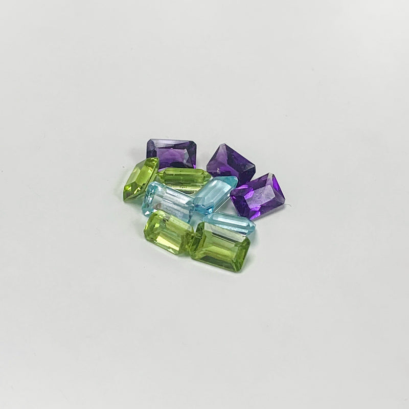 Blue Topaz Stud